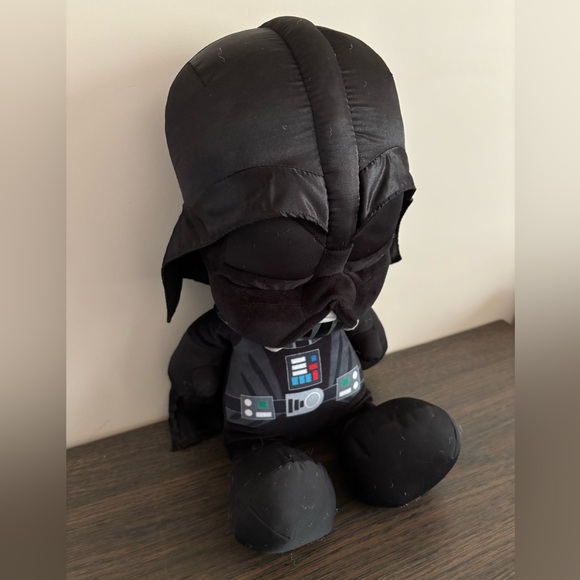 Black Darth Vader Stuffed Animal Toy - Picture 4 of 6